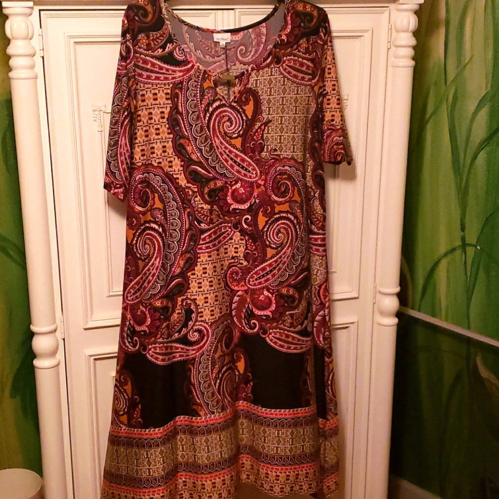 Bohemian Plus Size Dress